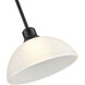 Amberle 1 Light 9.5 inch Matte Black Mini-Pendant Ceiling Light